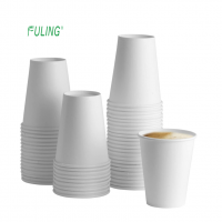 factory price 4oz 8oz 10oz 12oz 16oz 20oz white hot paper tea coffee cups  for soda smooties slushies coffee  beverage